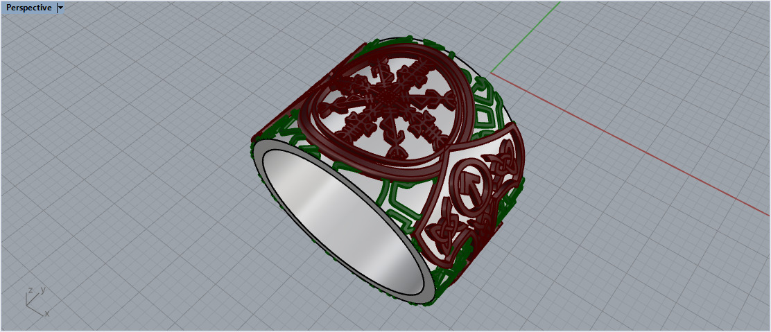 Ring 6753 3D print model_3