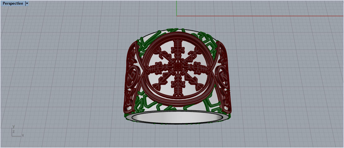 Ring 6753 3D print model_5