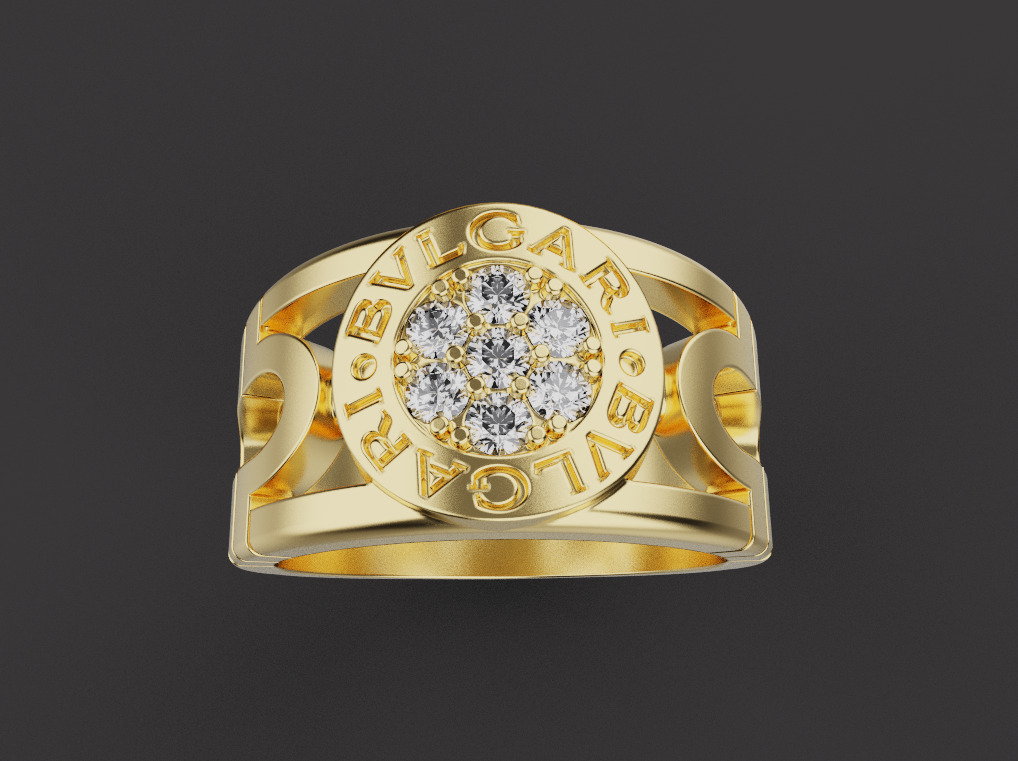 Ring 67054 3D print model_2