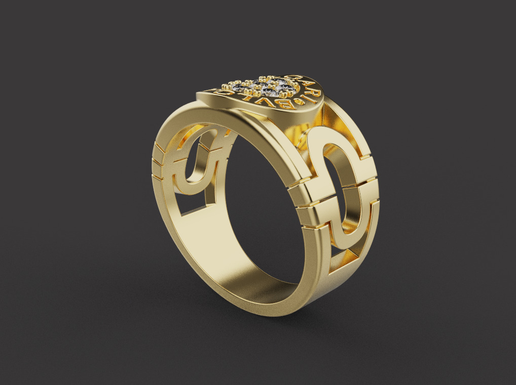 Ring 67054 3D print model_1