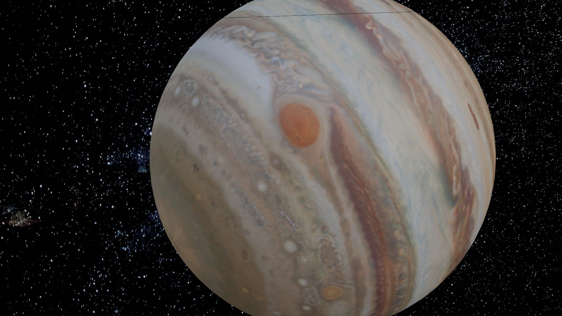 Jupiter Animation Low-poly 3D model_4