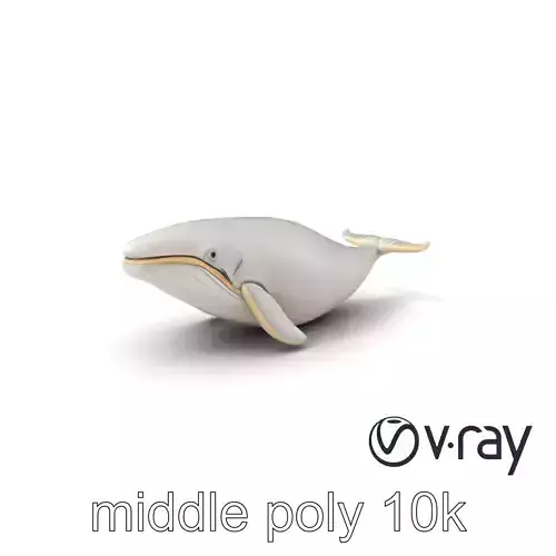 Majestic Oceanic Whale 3D Model Pack