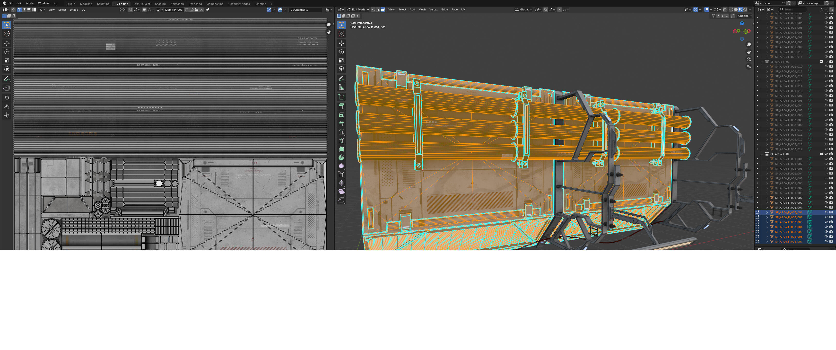 Sci-Fi Kit Free 09 vent pipe Free low-poly 3D model_8