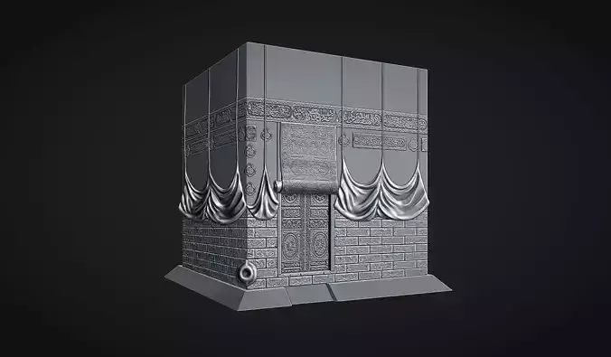The Kaaba Bas Relief 3D print model