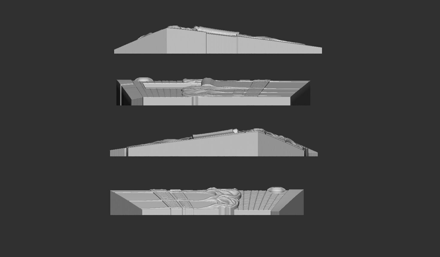 The Kaaba Bas Relief 3D print model_5