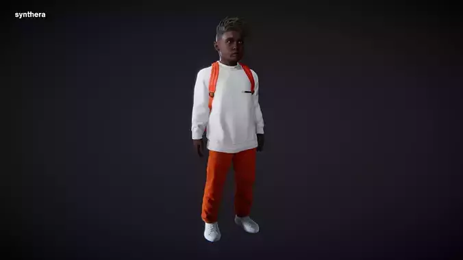 Wayne Actor 3D model