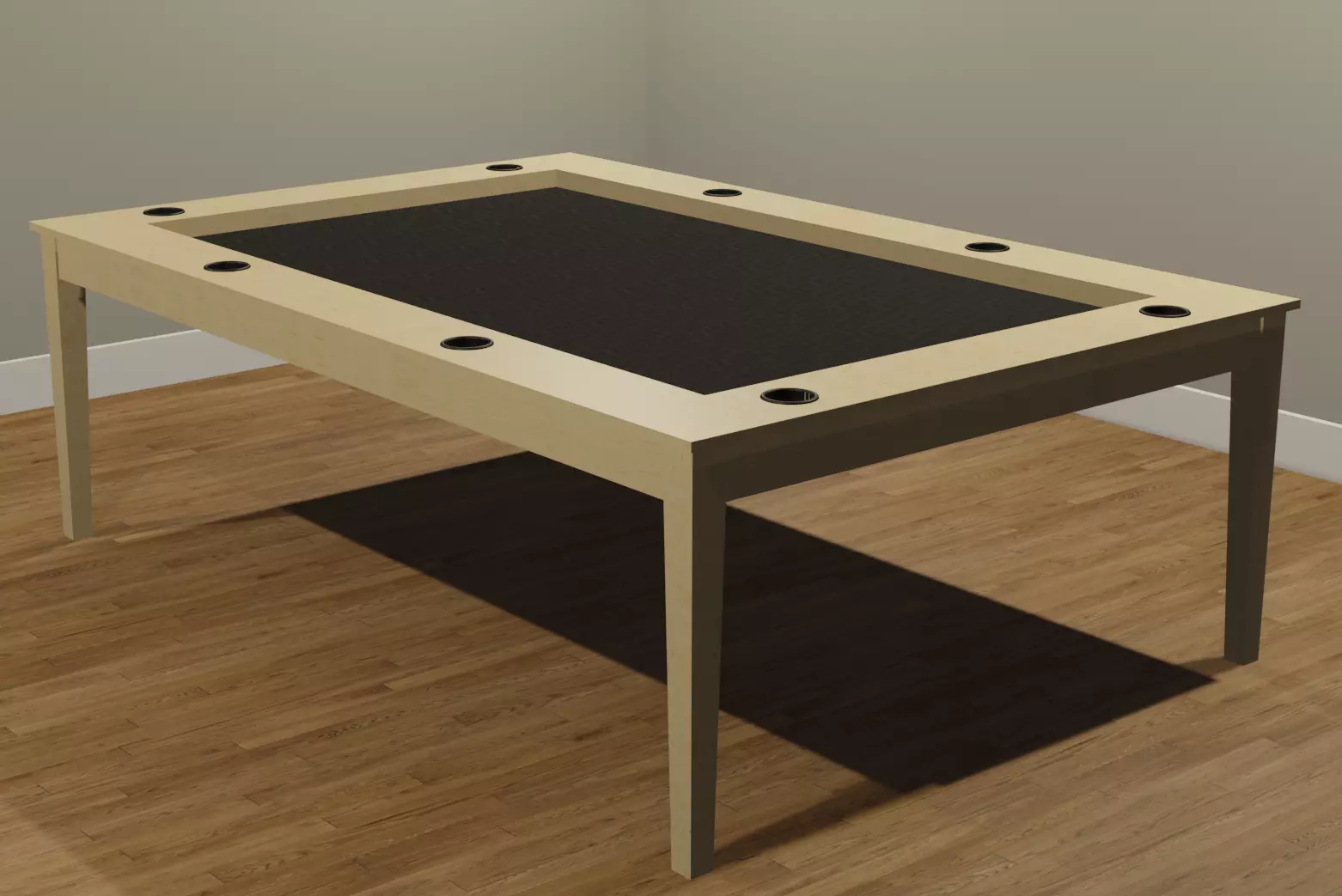 Greenway Game Table by Path Design Free 3D model