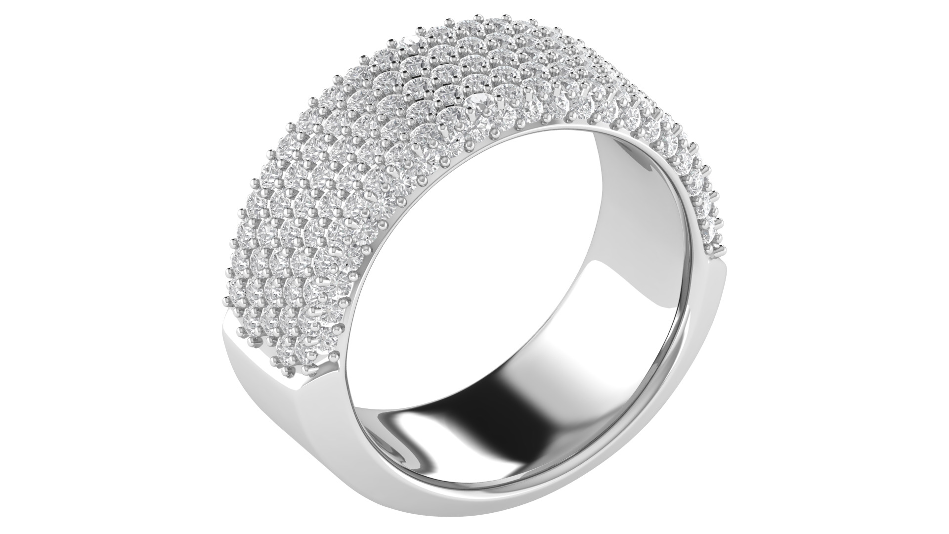 Women Ring  Render 3dm STL OBJ FBX TXT Details 3D print model_4