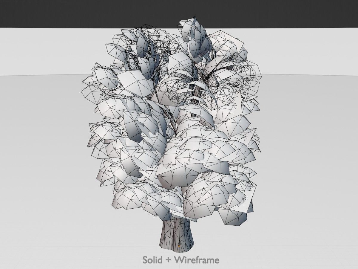 Alnus glutinosa tree summer Package 3D Model Collection_96