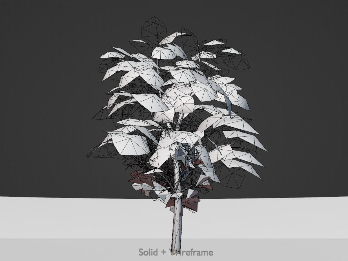 Alnus glutinosa tree summer Package 3D Model Collection_84