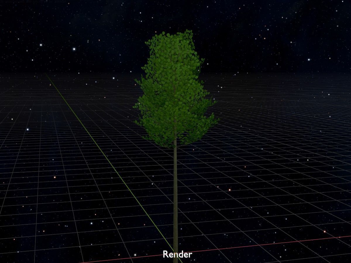 Alnus glutinosa tree summer Package 3D Model Collection_118