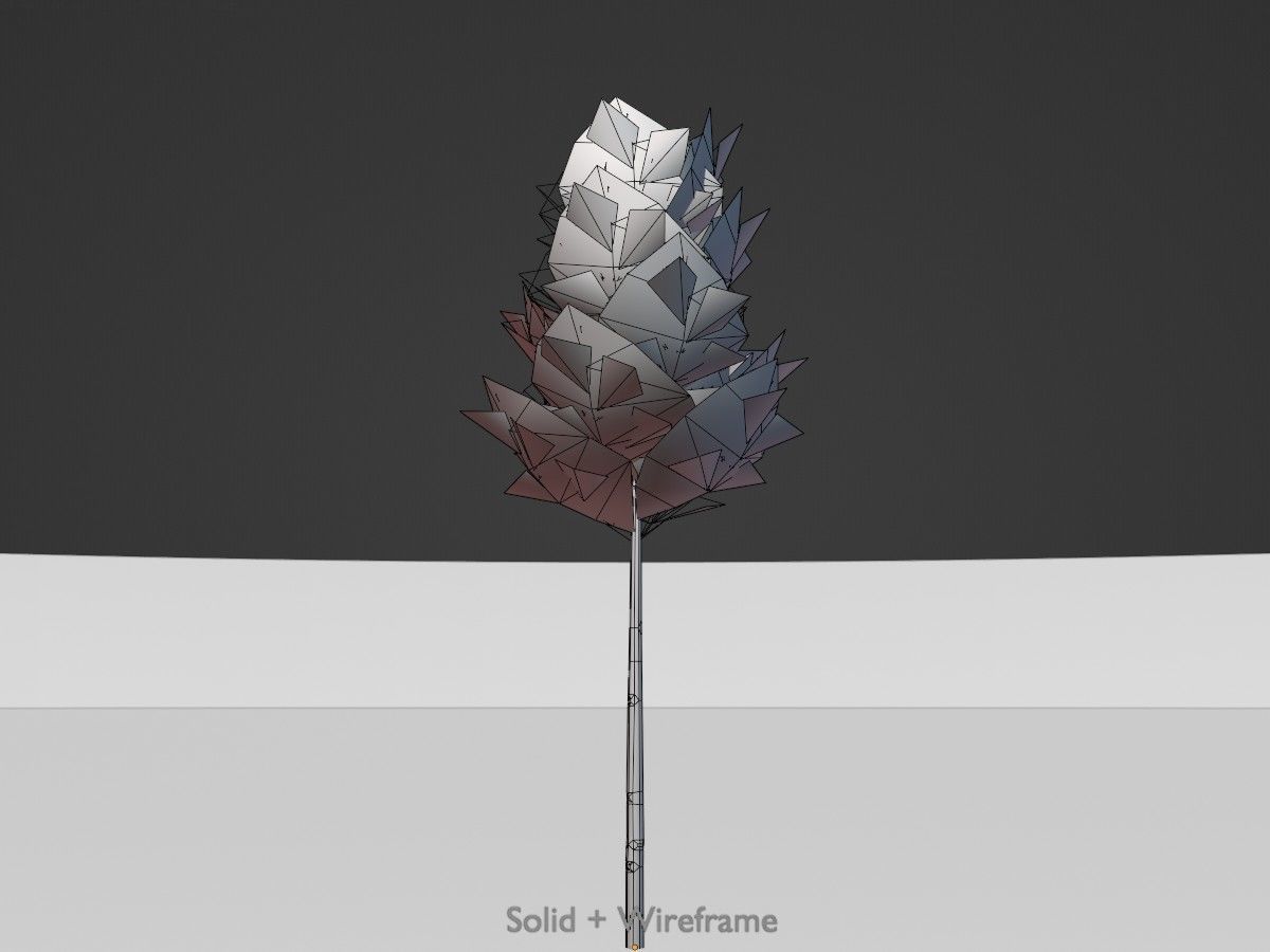 Alnus glutinosa tree summer Package 3D Model Collection_83