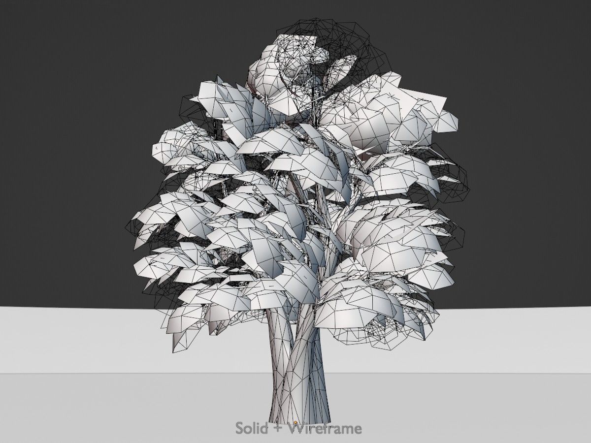 Alnus glutinosa tree summer Package 3D Model Collection_82