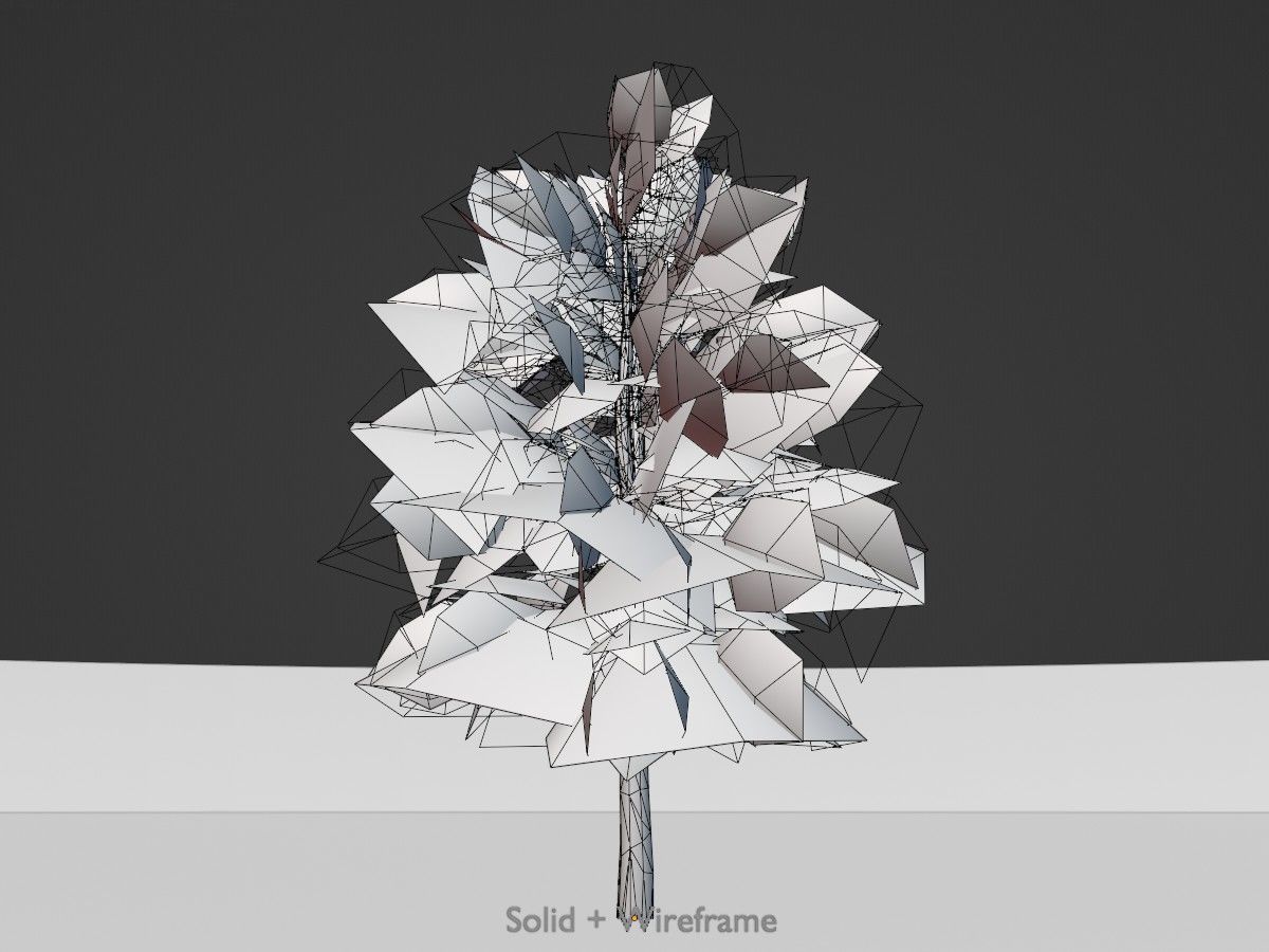 Alnus glutinosa tree summer Package 3D Model Collection_85