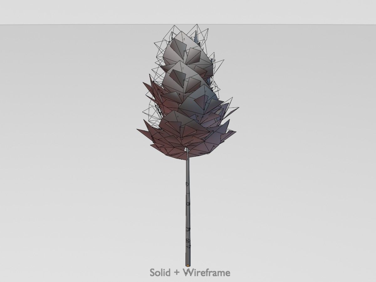 Alnus glutinosa tree summer Package 3D Model Collection_97