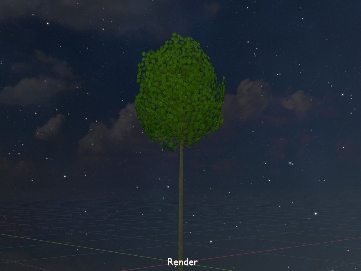 Alnus glutinosa tree summer Package 3D Model Collection_122