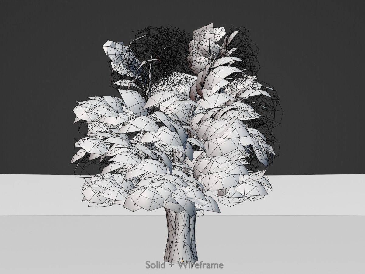 Alnus glutinosa tree summer Package 3D Model Collection_89