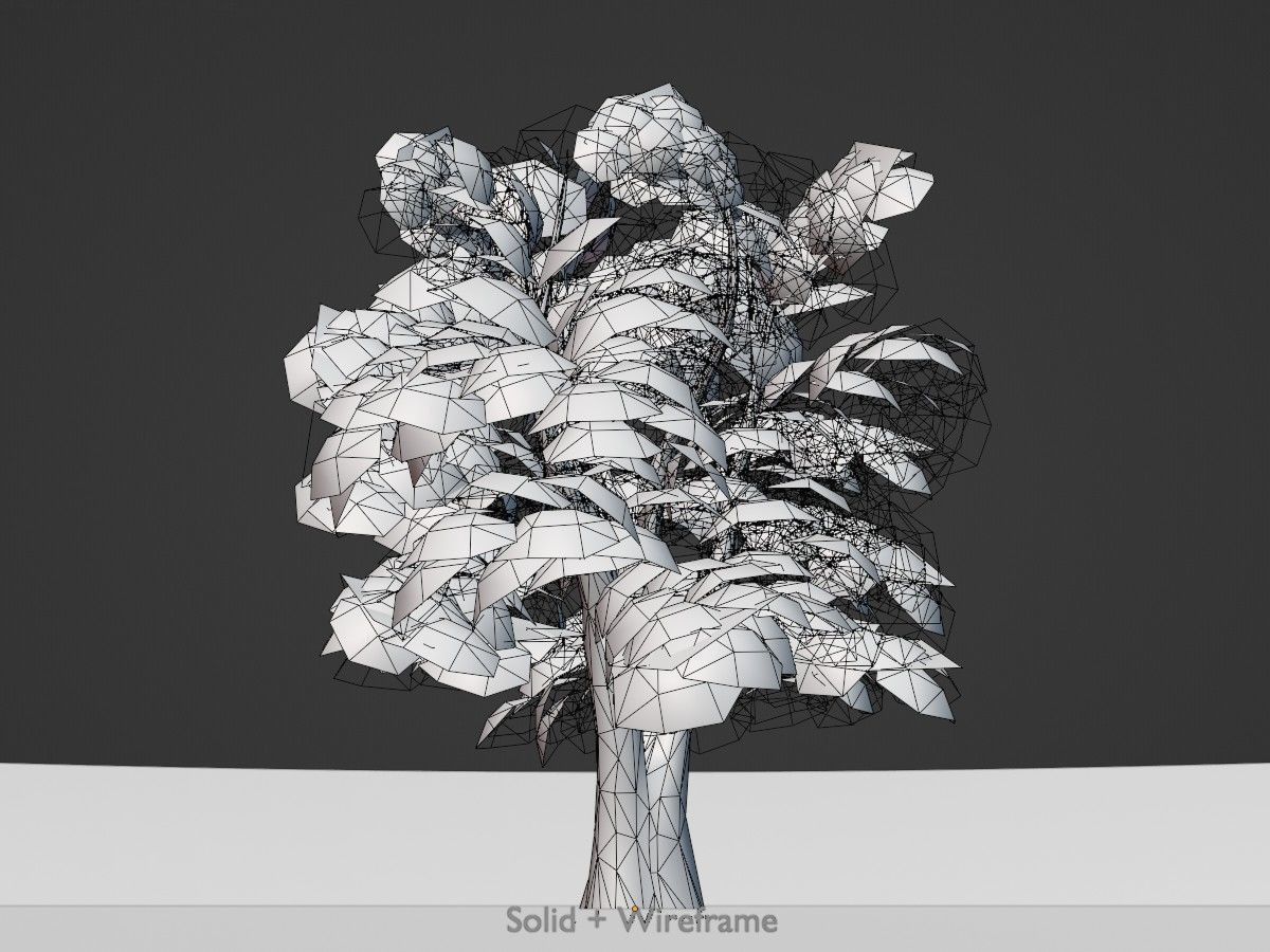 Alnus glutinosa tree summer Package 3D Model Collection_75