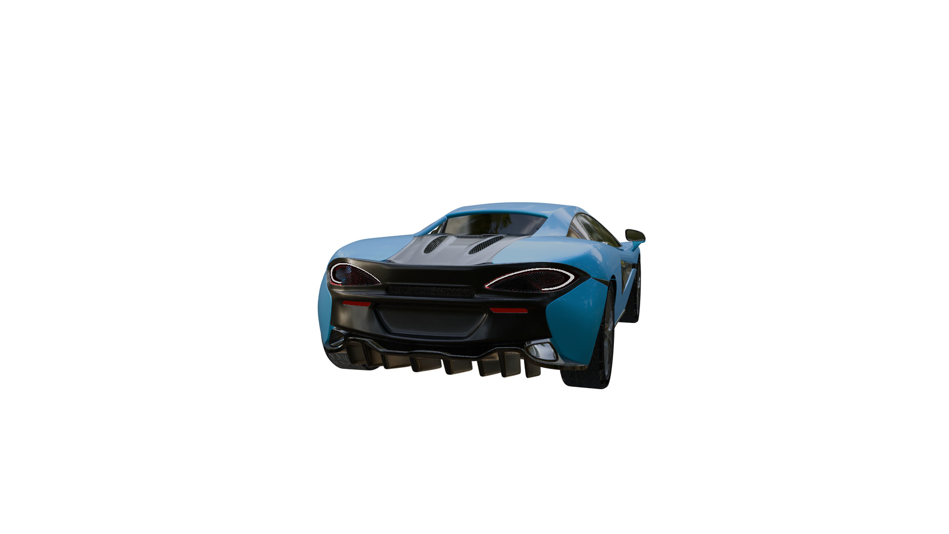 Mclaren sport car 3D model_13