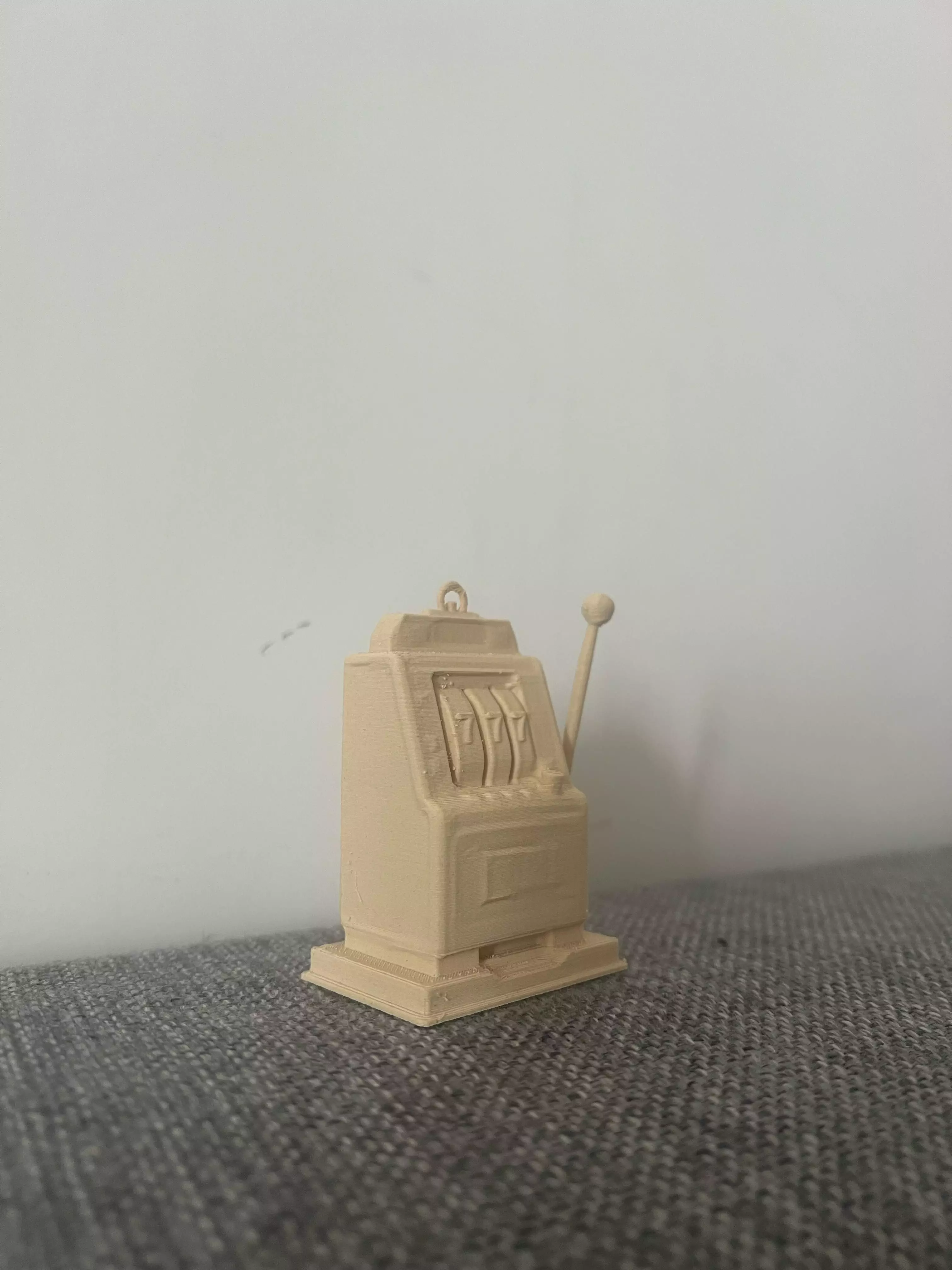 Slot Machine Mini Keychain 3D print model_0