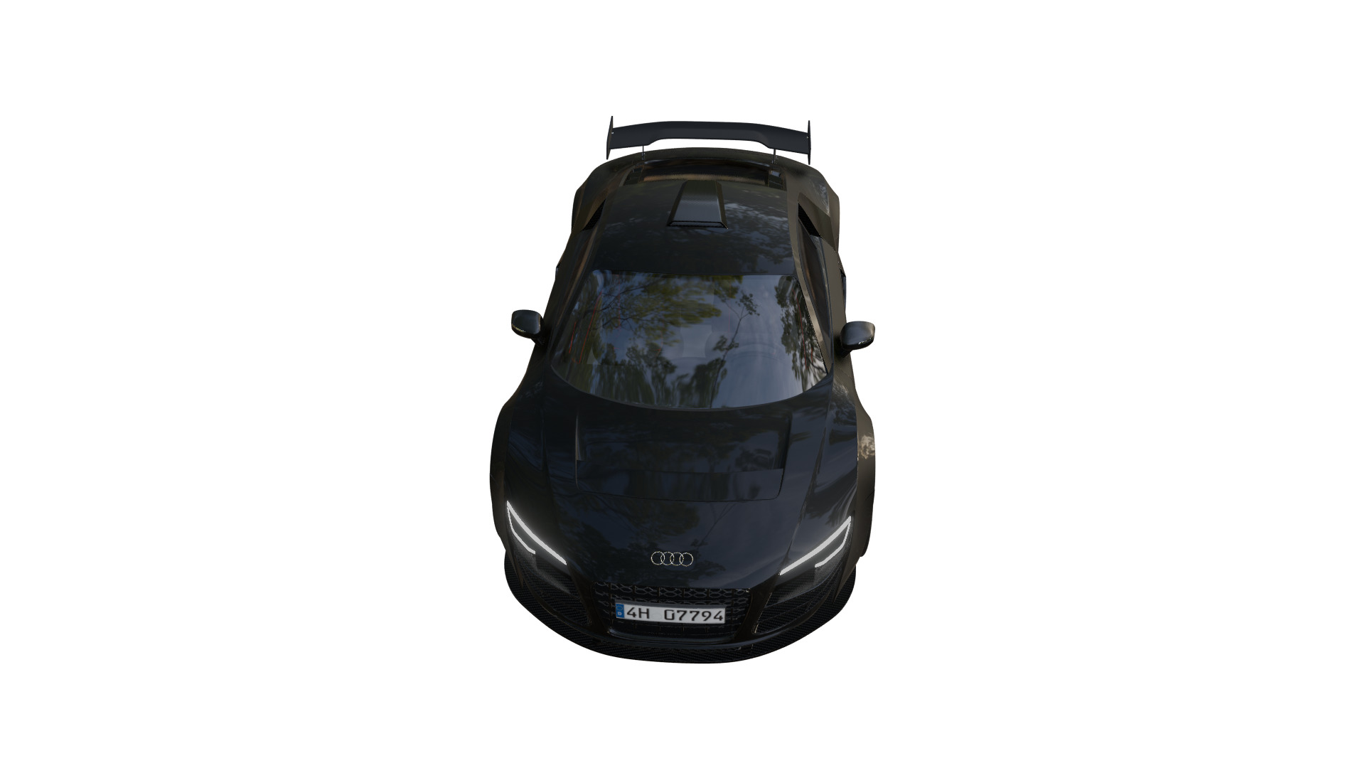 Audi R8 sport 3D model_4