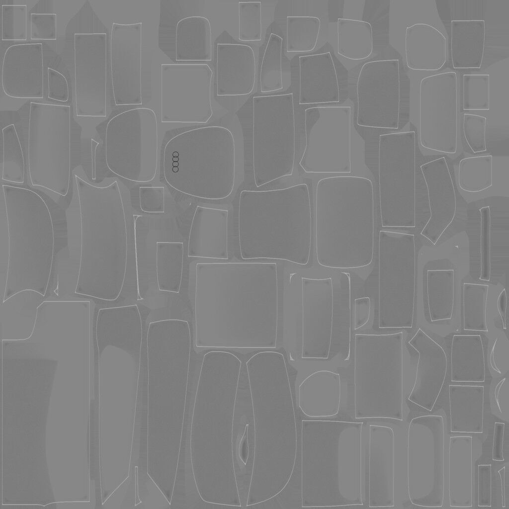 Audi R8 sport 3D model_21