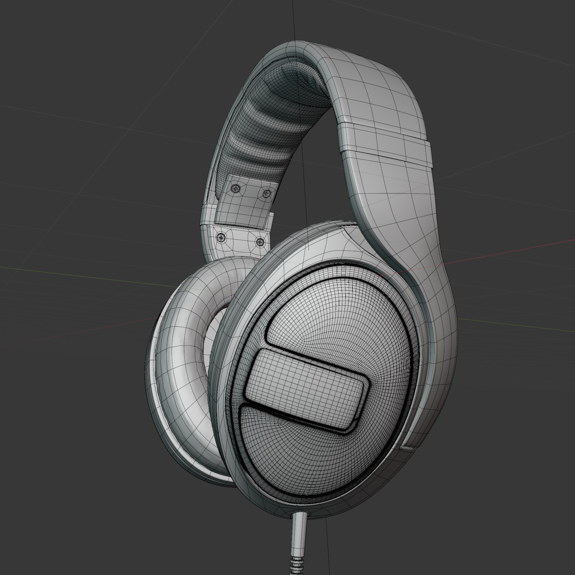 Headphone Sennheiser HD 599 3D model_4
