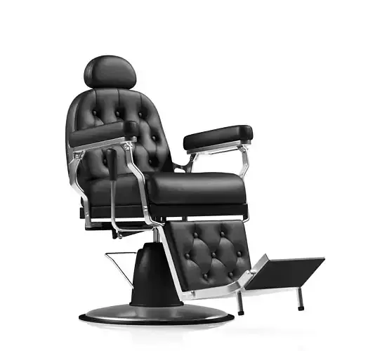 Black Men Chair from Salon System P-1 3D model
