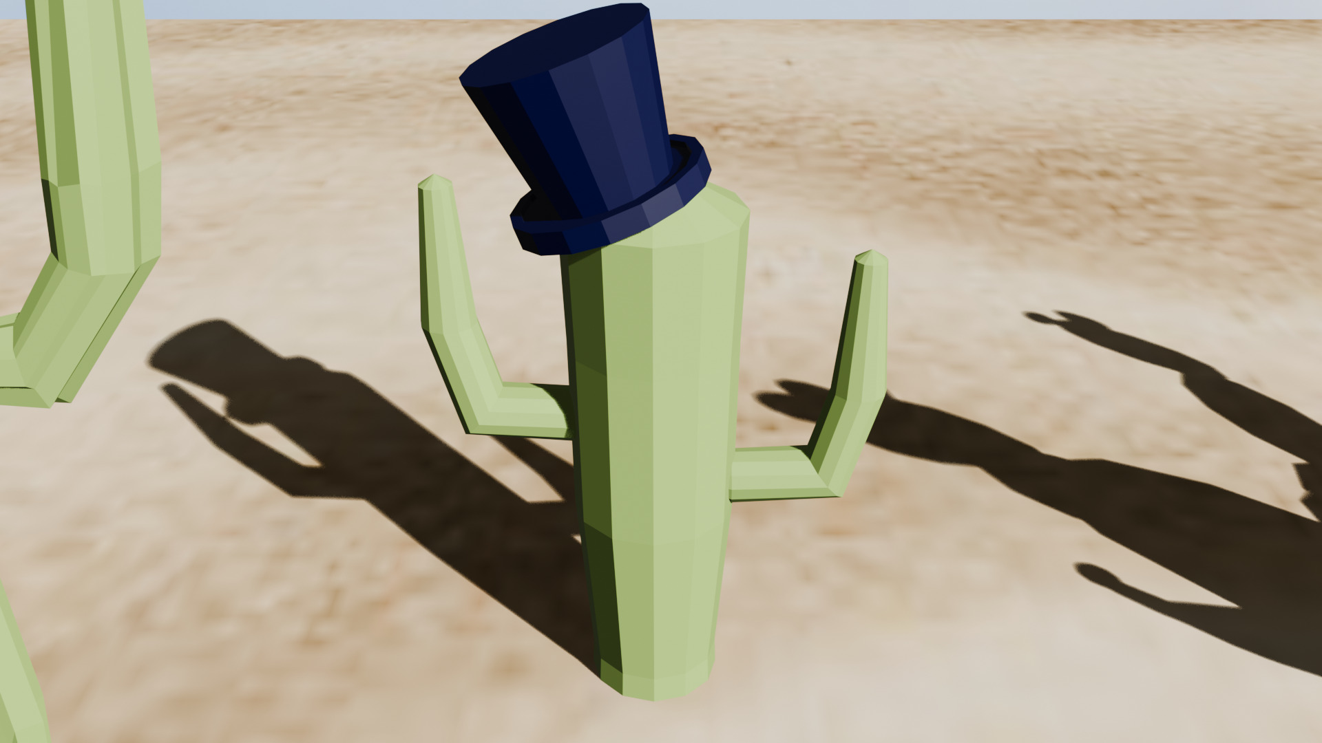 Cactus Low Poly Pack Low-poly 3D model_14