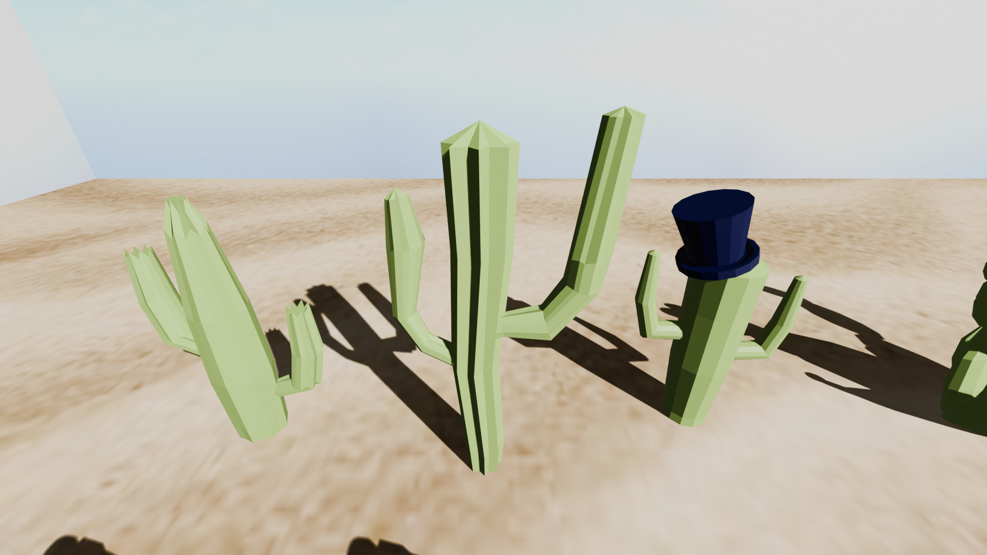 Cactus Low Poly Pack Low-poly 3D model_17