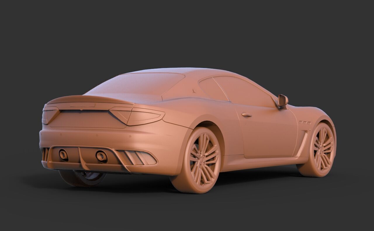 Maserati GranTurismo MC Stradale 3D print model_4