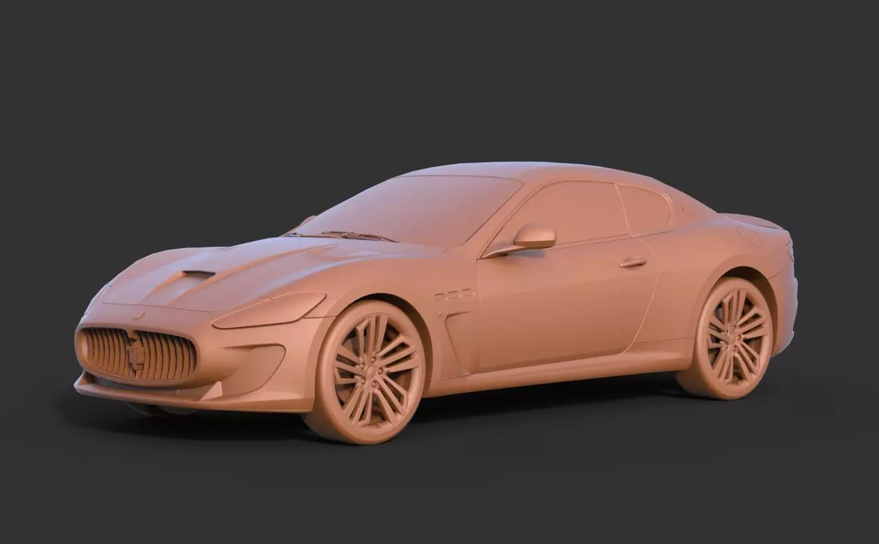 Maserati GranTurismo MC Stradale 3D print model_0