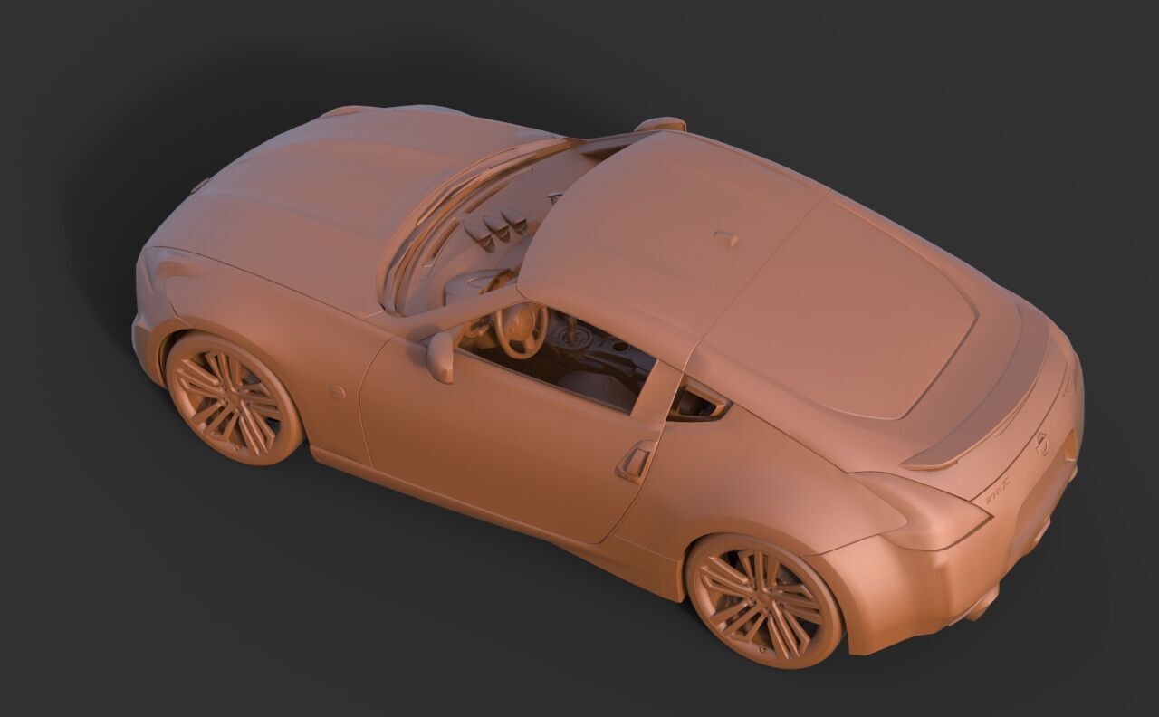 Nissan 370Z 3D print model_5