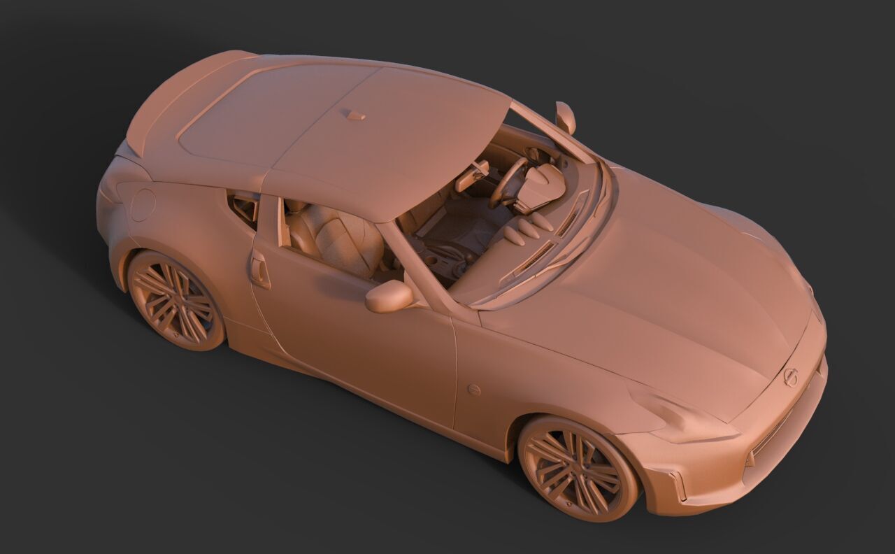 Nissan 370Z 3D print model_6
