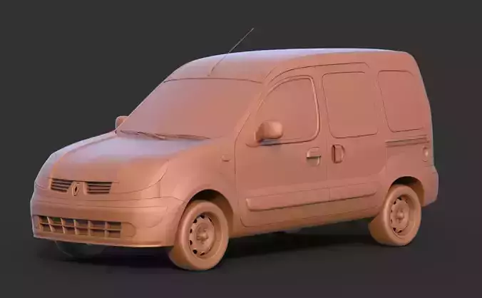 Renault Kangoo 2006 3D print model