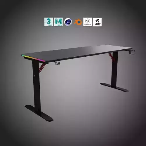 Gaming Desk - High-Details Asset