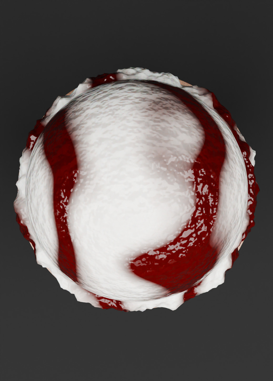 Chocolate Symphony in a Waffle Cone ice cream 3D model 3D model_2