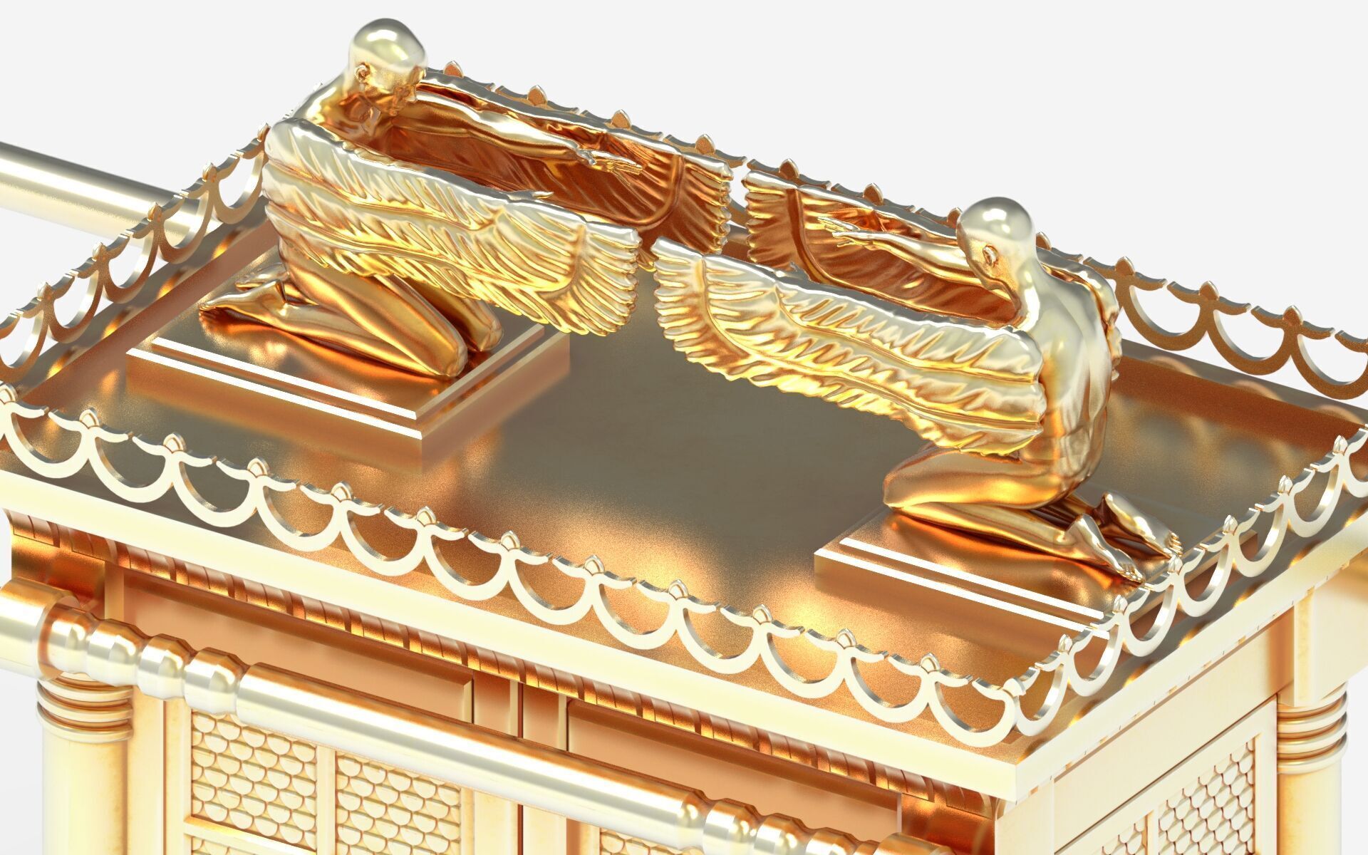 The Ark of the Covenant - High-Quality 3D Model 3D model_4