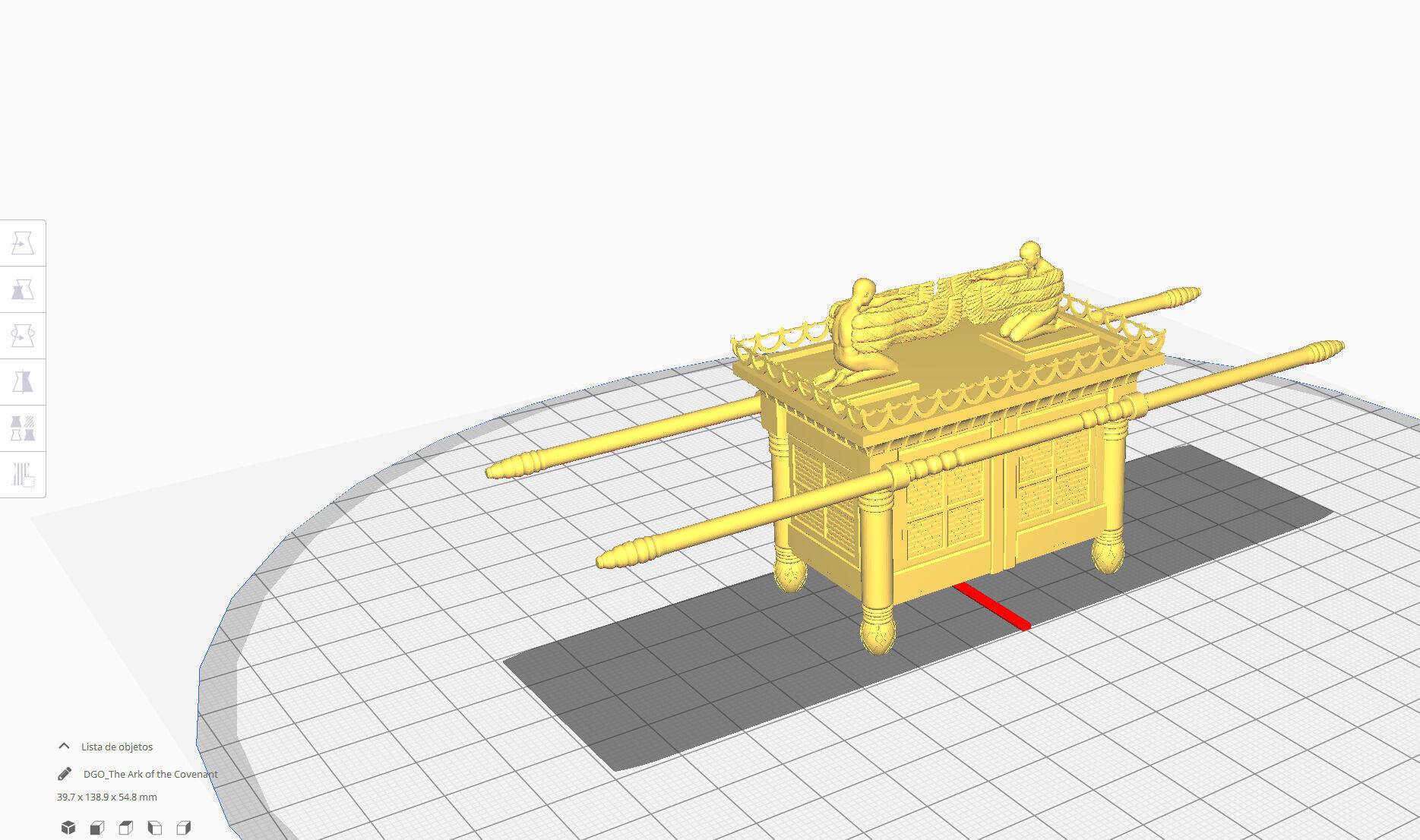 The Ark of the Covenant - High-Quality 3D Model 3D model_12