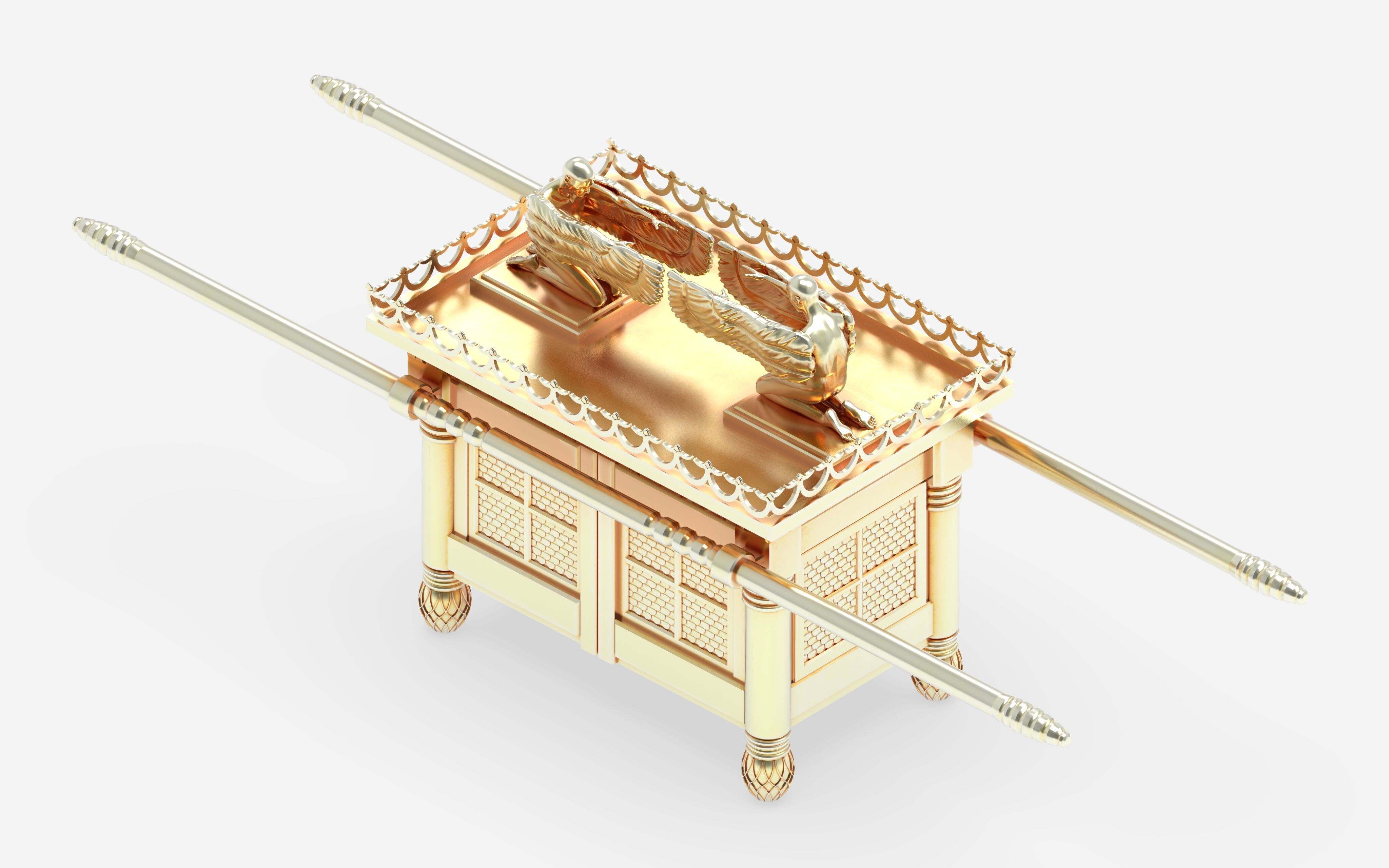The Ark of the Covenant - High-Quality 3D Model 3D model_2