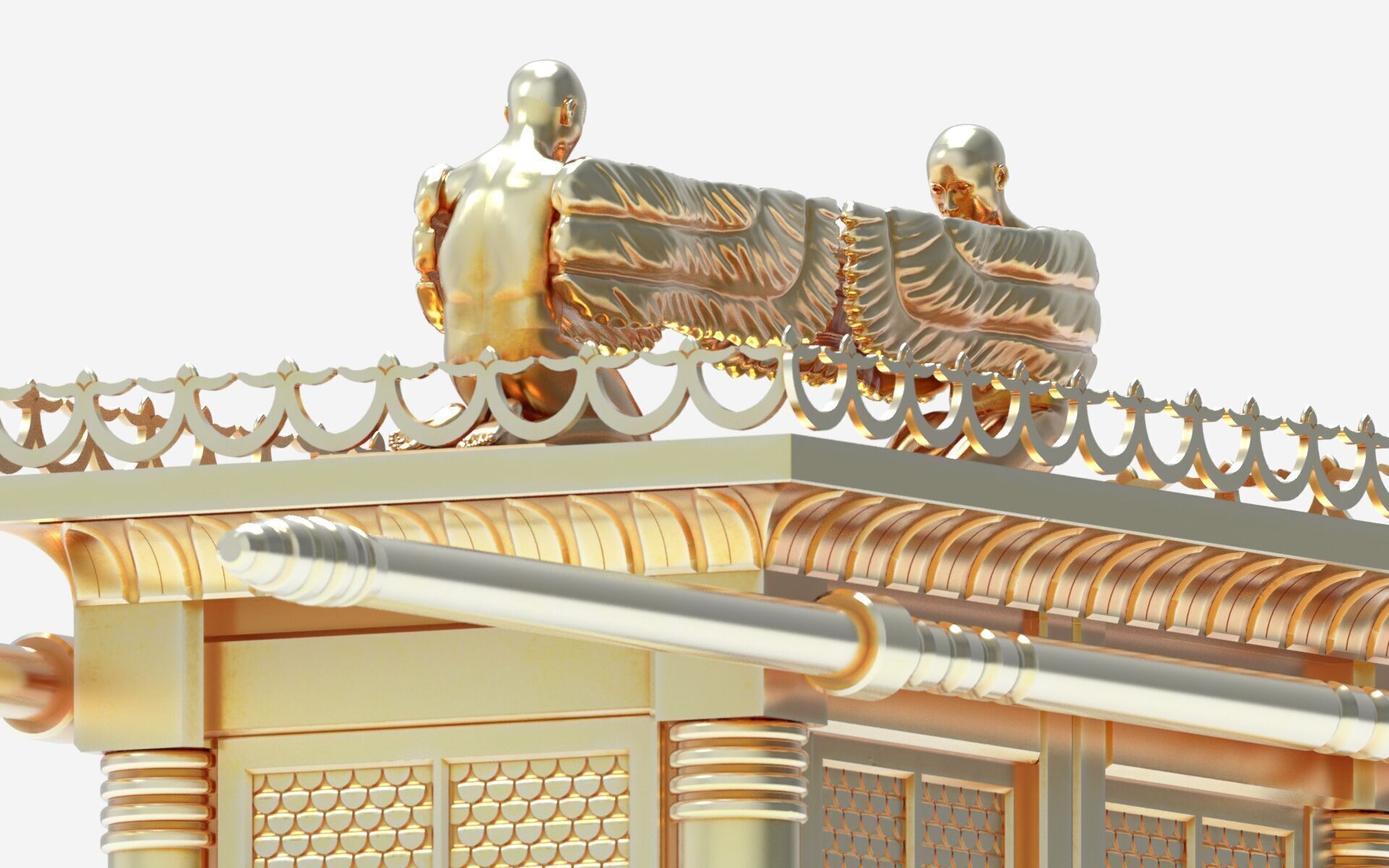 The Ark of the Covenant - High-Quality 3D Model 3D model_14