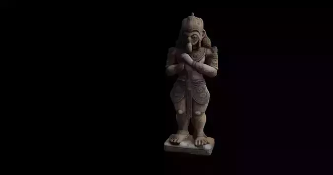 Ancient Guardian Statue  
