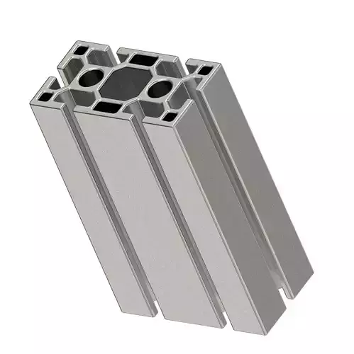 Industrial Aluminium Profile 3D print model
