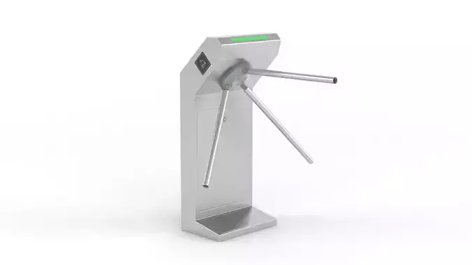 Turnstile Gate 3D model