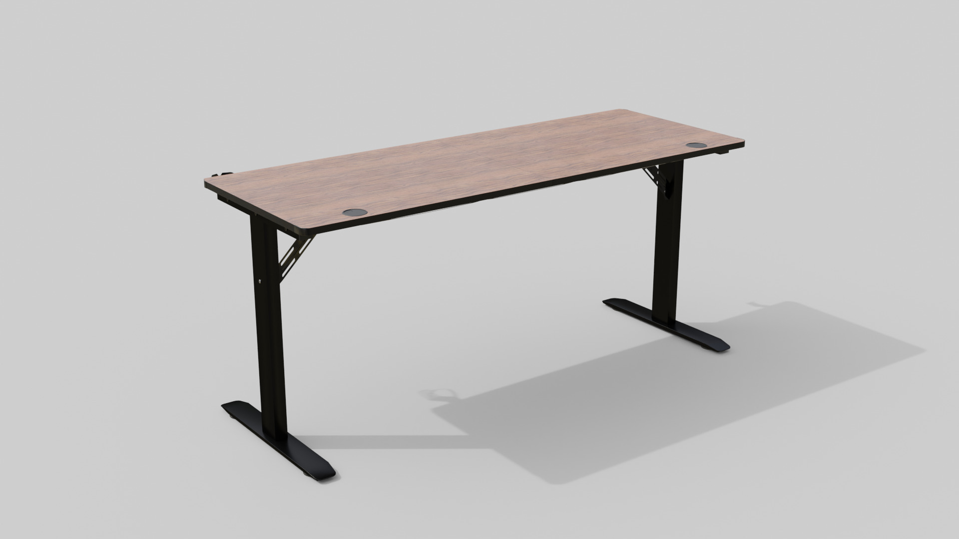 Computer Desk - Realistic Asset Low-poly 3D model_5