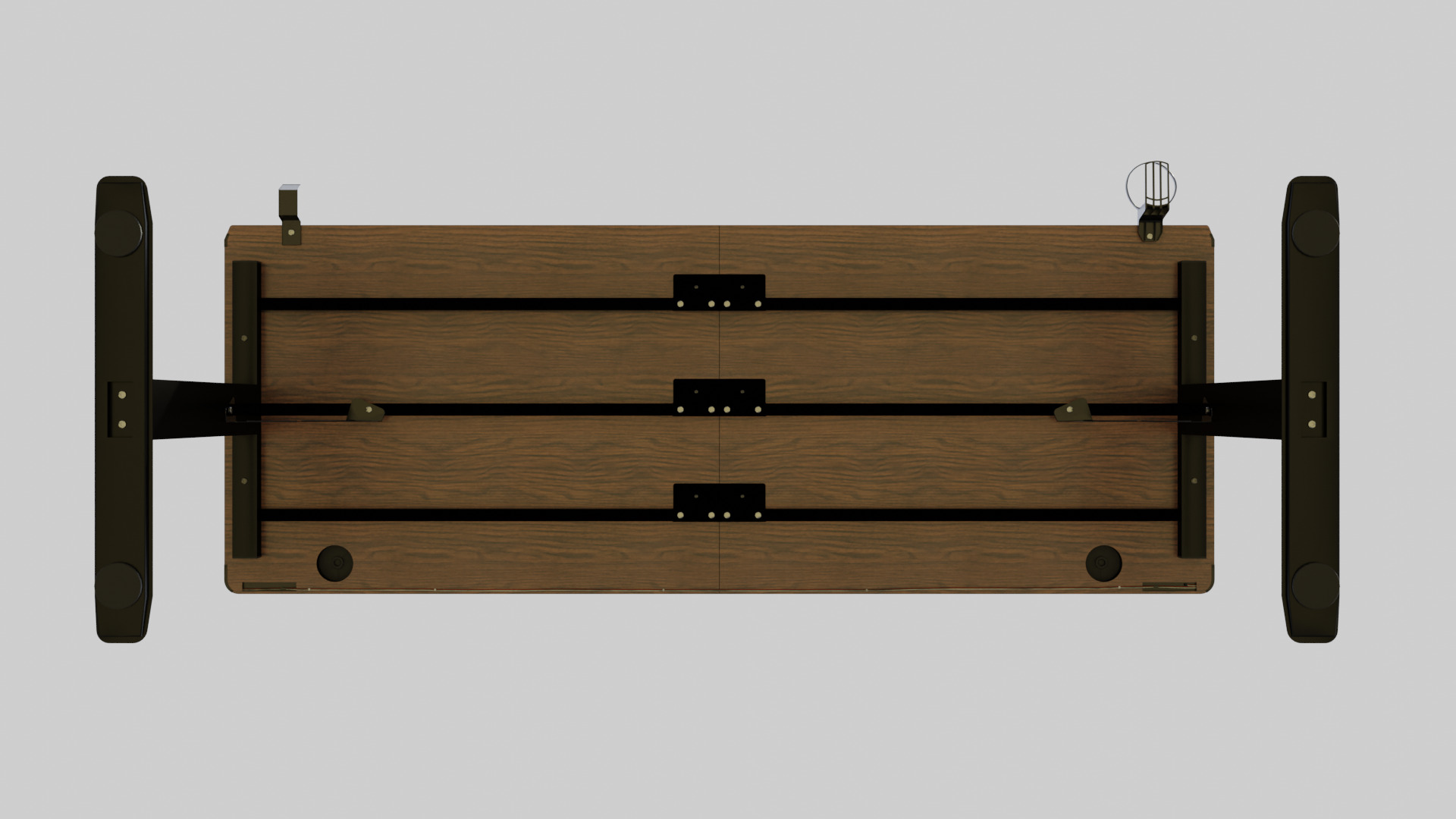 Computer Desk - Realistic Asset Low-poly 3D model_10