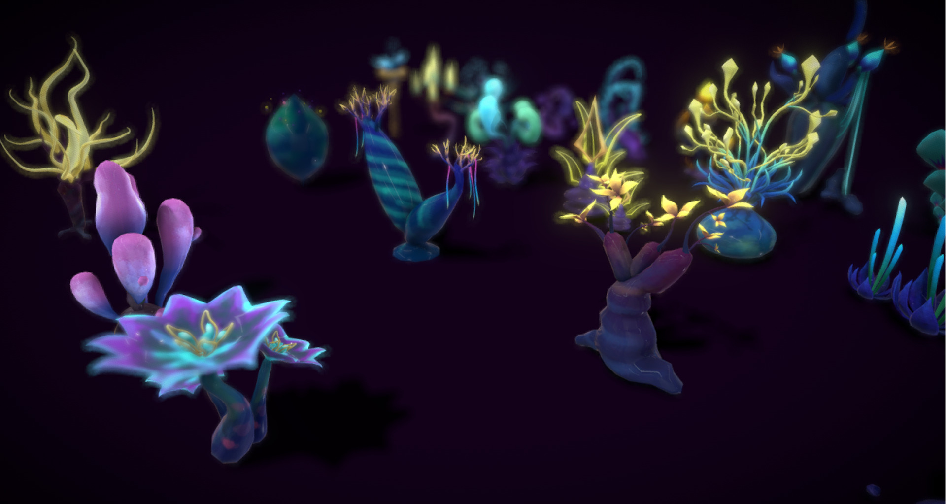 Cartoon Seaweed18 Low-poly 3D model_6