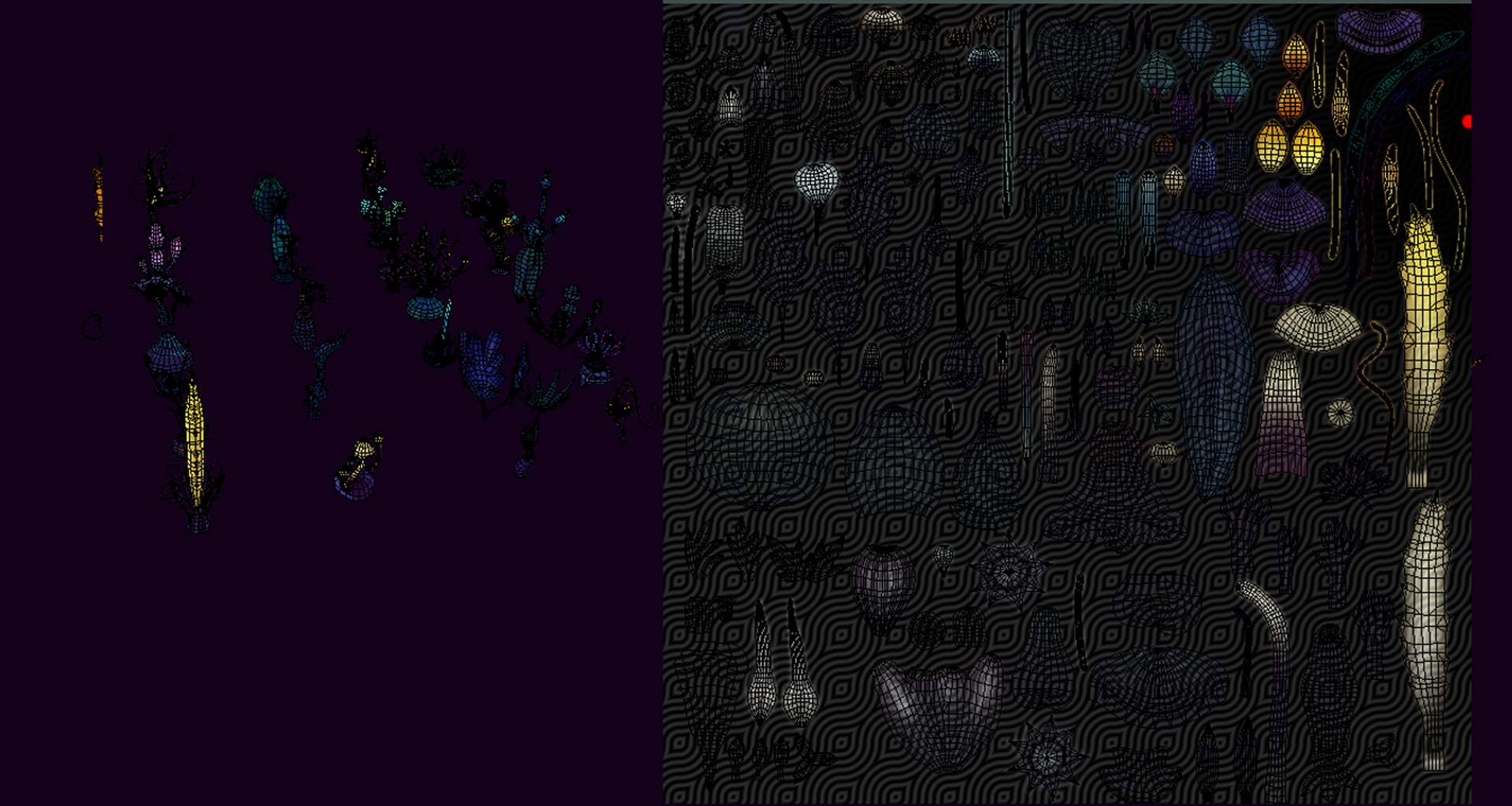 Cartoon Seaweed18 Low-poly 3D model_7