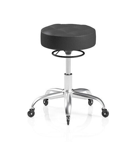 Pneumatic Rolling Massage Stool optional backrest 3D model