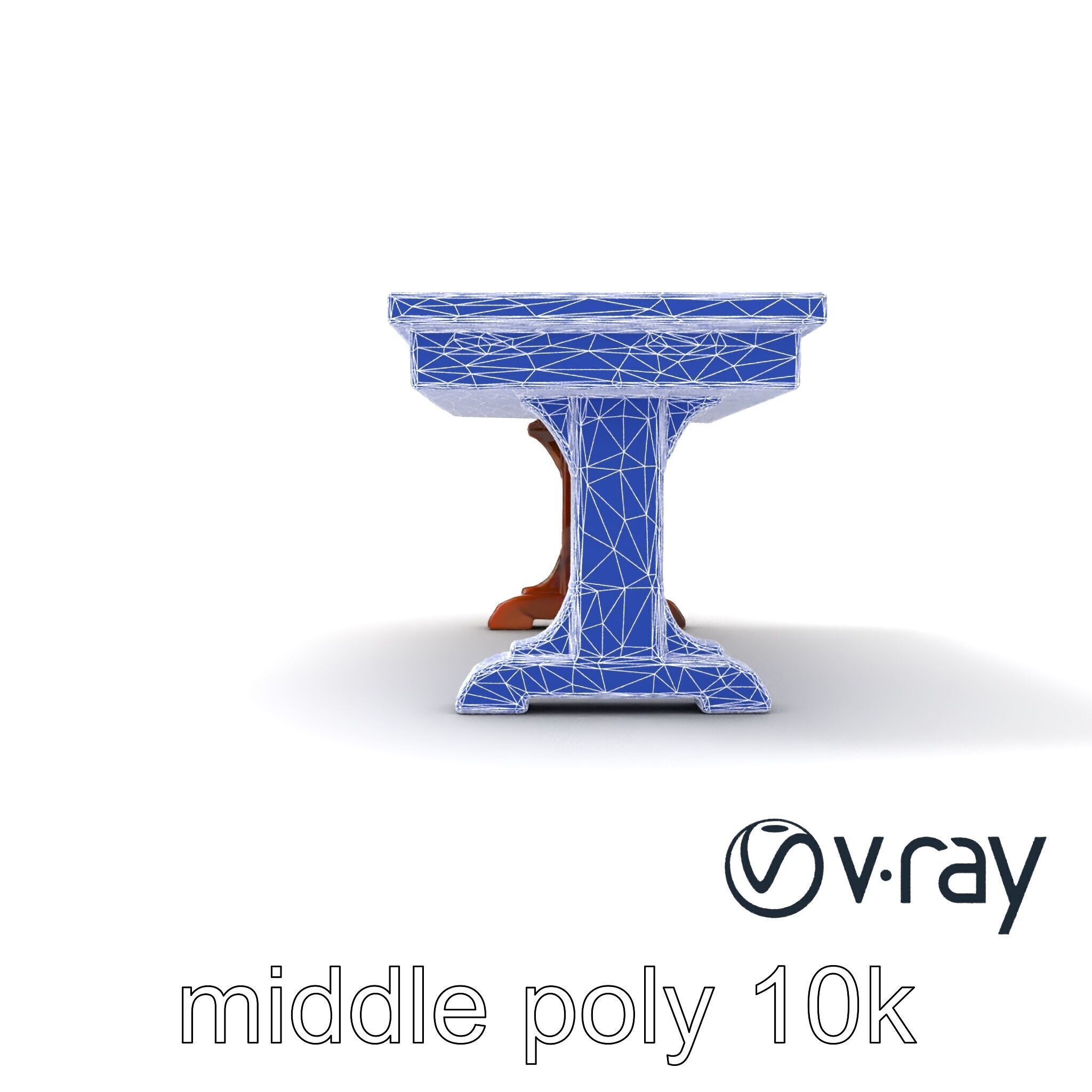 Historic Navy Strategy Table model pack Low-poly 3D model_32